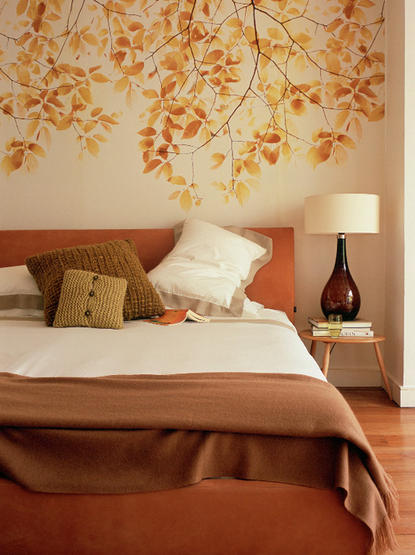 Image - DIY apartment renovation wallpaper bedroom