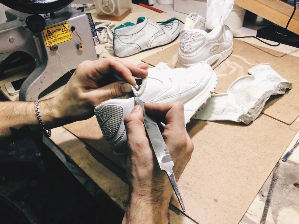 Image - DIY sneaker mesh repair