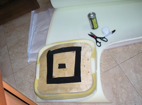 Image - DIY leatherette chair repair