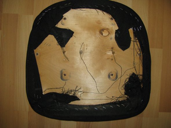 Image - DIY leatherette chair repair