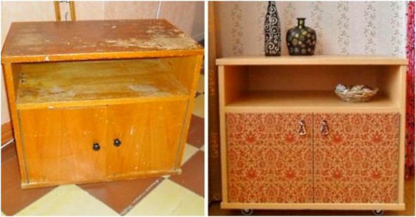 Image - DIY kitchen repair from chipboard