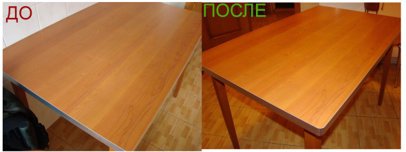 Image - DIY chipboard countertop chip repair