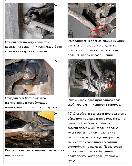 Obrázek - Udělej si sám oprava odpružení audi a4 b5