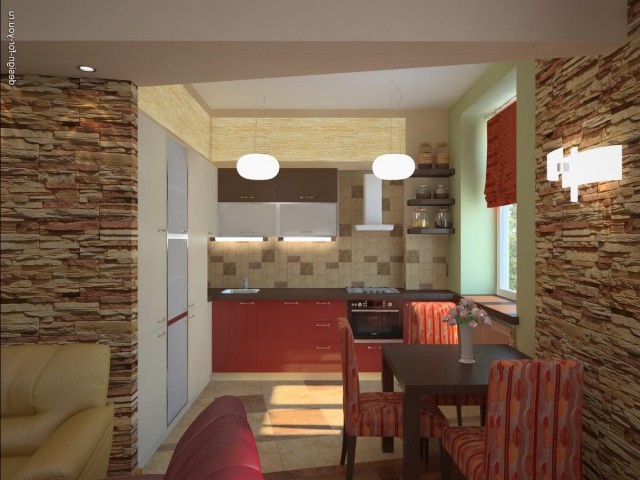Image - DIY kitchen renovation with stone trim