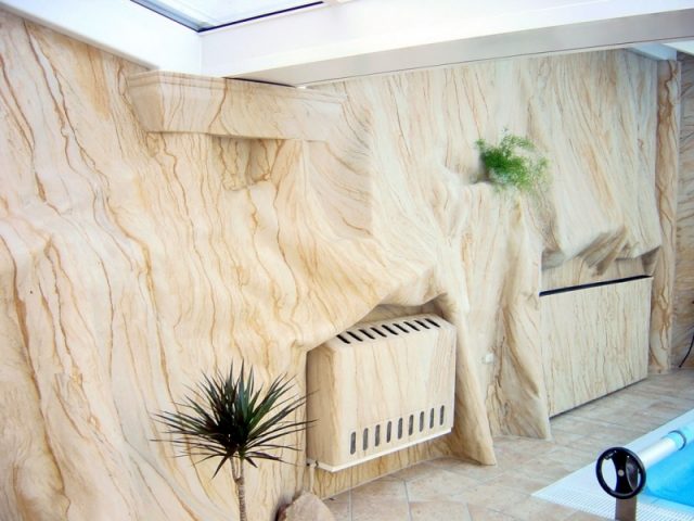 Image - DIY kitchen renovation with stone trim