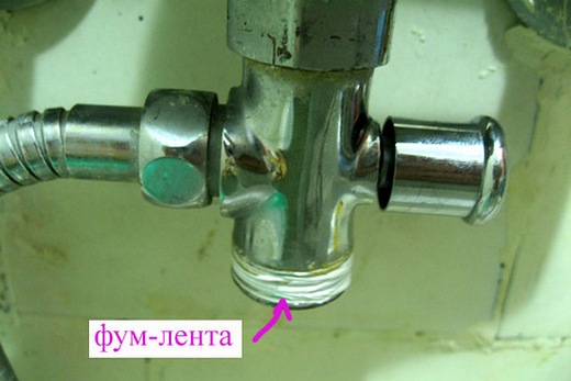 Image - DIY repair of a mixer tap in the bathroom