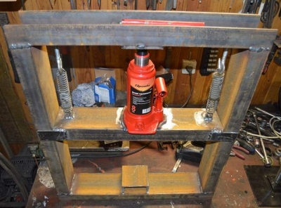 Image - DIY manual hydraulic press repair