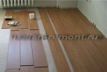 Image - DIY repair school laying laminate flooring