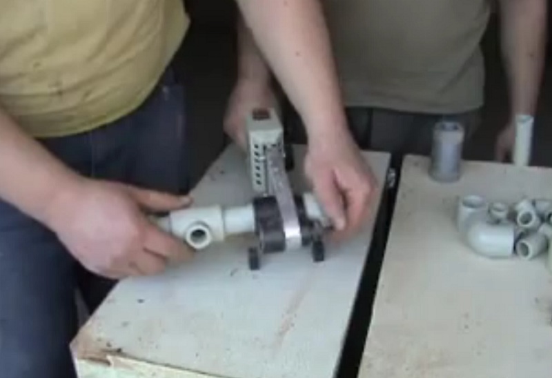 Image - Soldering iron for polypropylene pipes DIY repair