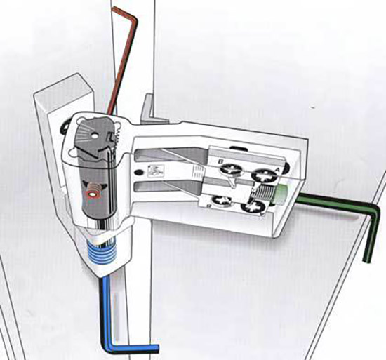 Image - DIY plastic door hinge repair