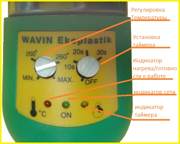 Image - Soldering iron for polypropylene pipes DIY repair