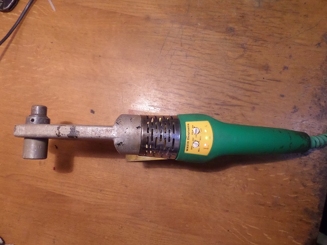 Image - Soldering iron for polypropylene pipes DIY repair