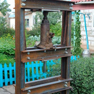 Image - DIY manual hydraulic press repair