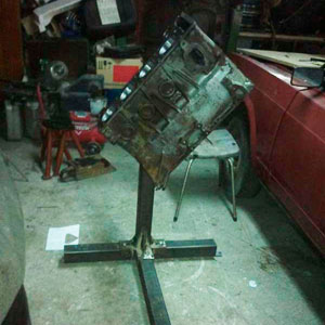Image - DIY engine repair stand