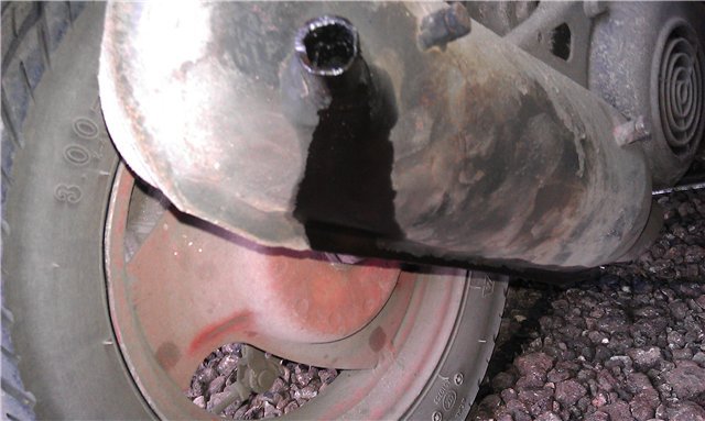 Image - DIY scooter muffler repair