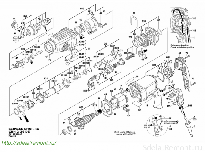 Obrázek - DIY oprava děrovací převodovky bosch