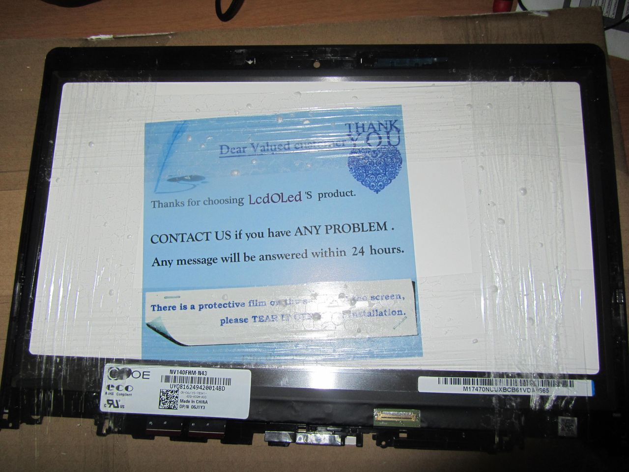 Image - Lenovo yoga 13 DIY screen repair