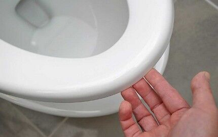 Image - Toilet lid with microlift DIY repair