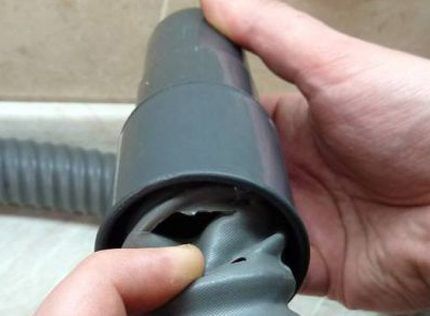 Obrázek - Oprava hadice vysavače DIY