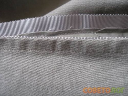 Image - DIY jeans bottom repair
