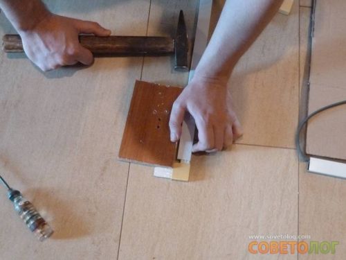 Image - DIY repair of mosquito nets in plastic windows