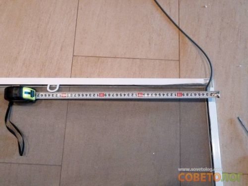 Image - DIY repair of mosquito nets in plastic windows