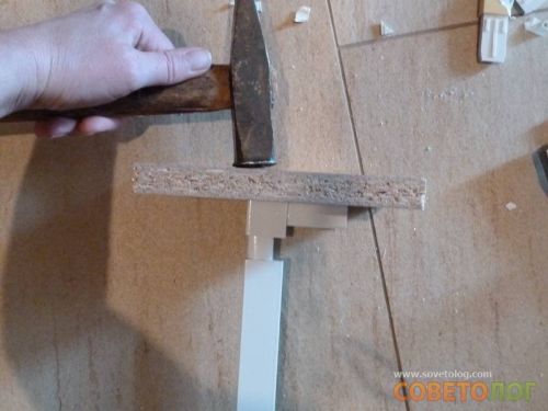 Image - DIY repair of mosquito nets in plastic windows