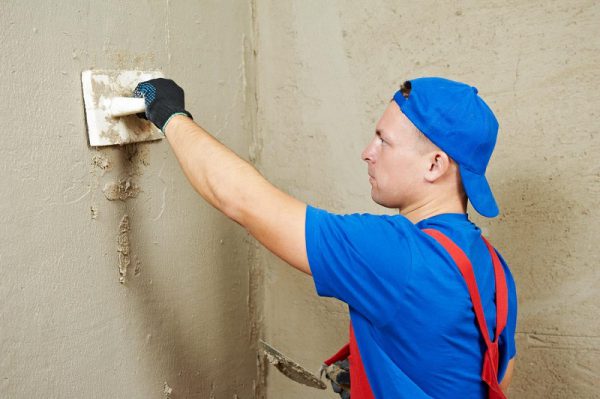 Image - DIY bathroom renovation decorative plaster