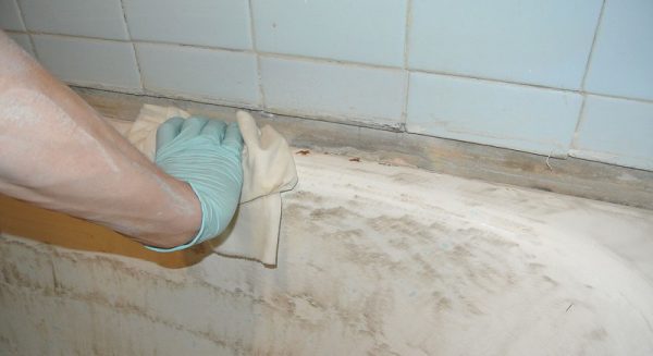 Image - DIY bathroom repair with bulk acrylic