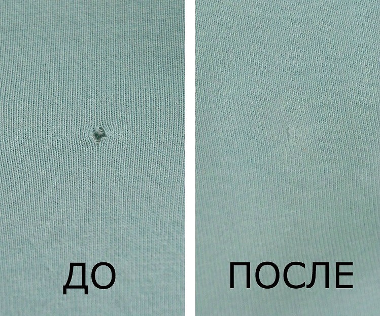 Image - DIY repair of holes on clothes