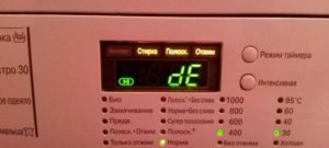 Image - Error de on lg washing machine DIY repair