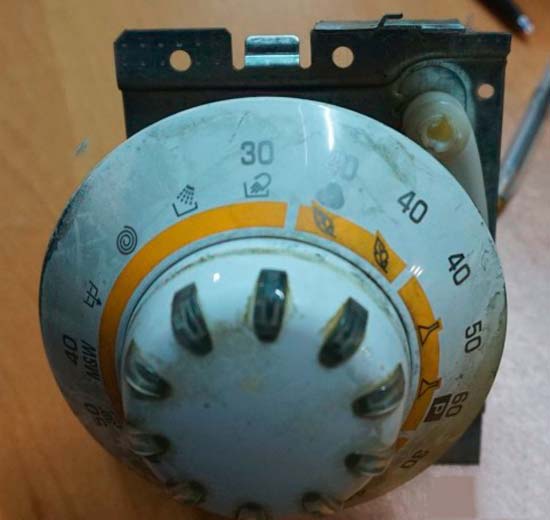 Image - DIY repair of a mechanical washing machine programmer