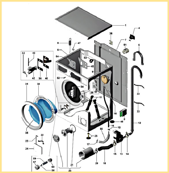 Image - Do-it-yourself ariston hotpoint washing machine repair