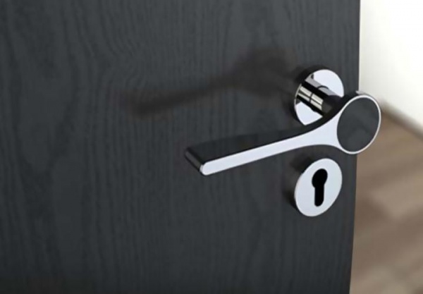 Image - DIY do-it-yourself repair of the door handle of an interior door