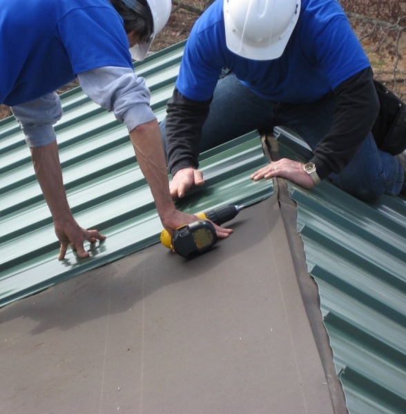 Image - DIY garage roof repair