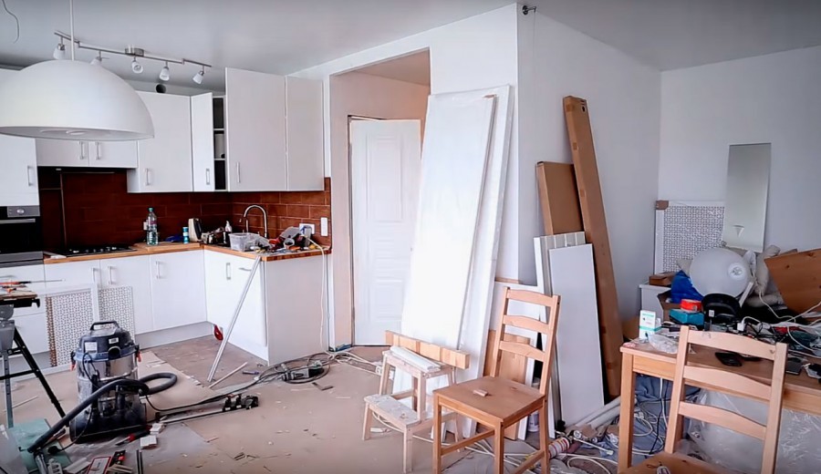 Image - DIY repair in the old Khrushchev