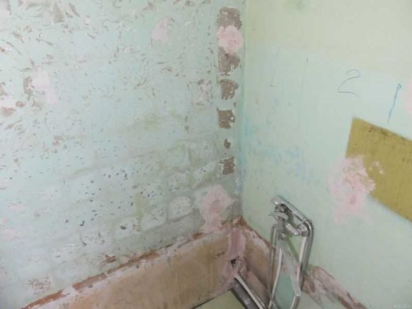 Image - DIY repair in the bathroom Khrushchev
