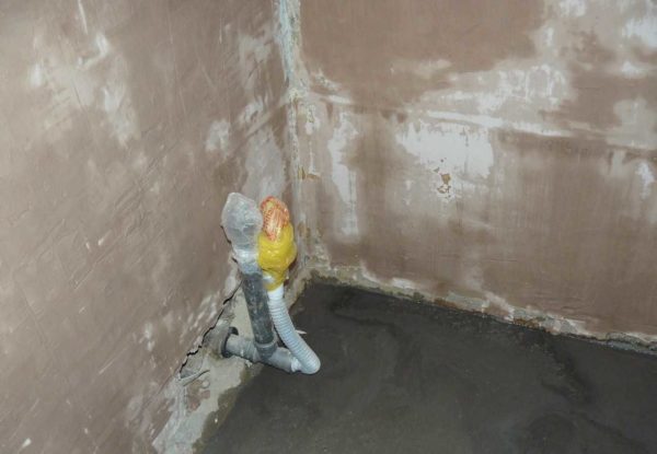 Image - DIY repair in the bathroom Khrushchev