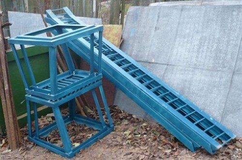 Image - Do-it-yourself overpass for auto repair