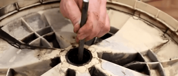 Image - Repair of a washing machine indesit do-it-yourself bearing replacement
