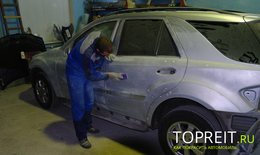 Image - DIY car paintwork repair