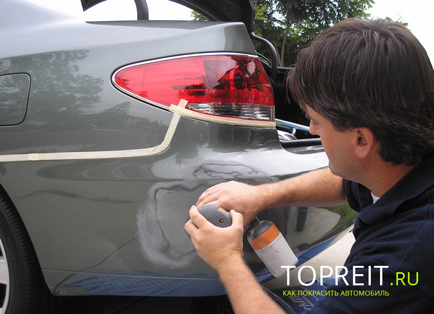 Image - Do-it-yourself quick bumper repair