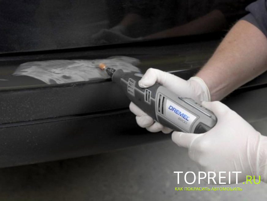 Image - DIY bumper repair soldering putty primer