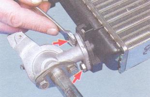 Image - DIY VAZ 2106 heater tap repair
