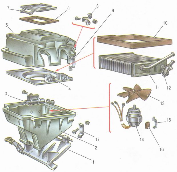 Image - DIY VAZ 2106 heater tap repair