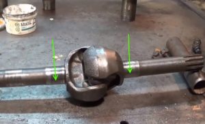 Image - DIY uaz 469 front axle gearbox repair