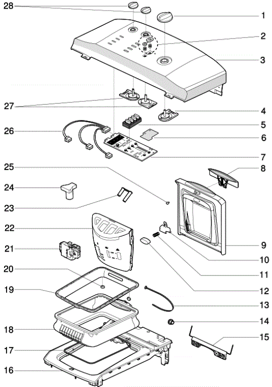 Obrázek - DIY oprava pračky s horním plněním