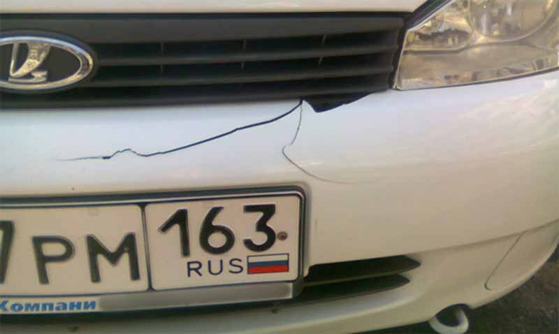 Image - Crack in the bumper DIY repair