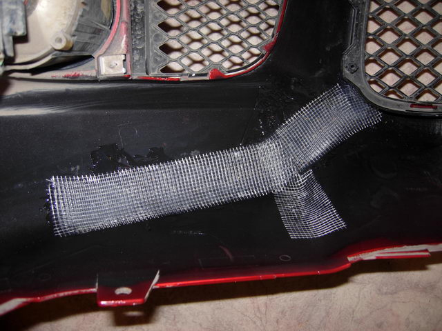 Image - Crack in the bumper DIY repair