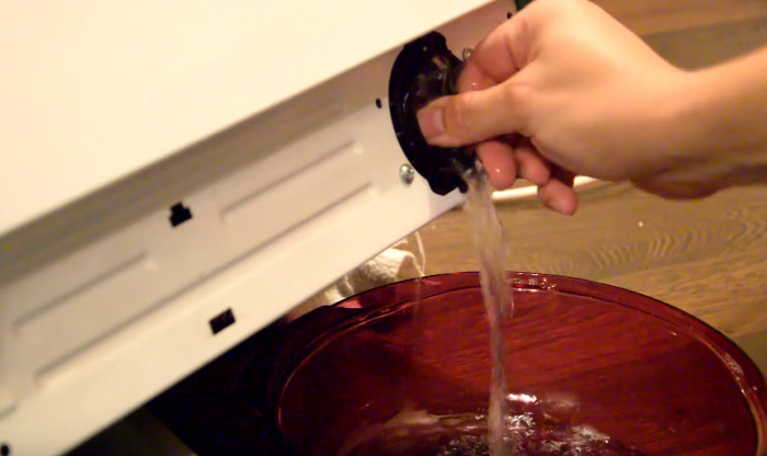 Image - The kandy machine does not drain the water does not wring out the repair with your own hands